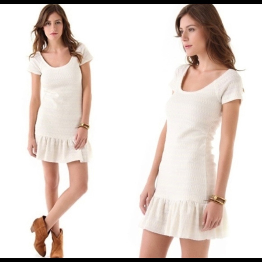 Embroidered short sleeve sundress Free People